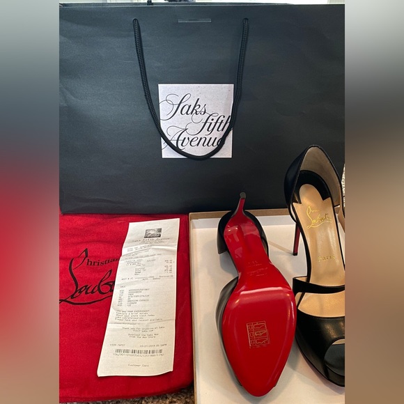 Christian Louboutin Catchy Two 120 KID NWT - Picture 4 of 5